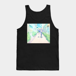 Furina and Neuvillette Stroll Around Town | Genshin Impact Tank Top